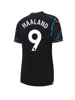 Ženski Nogometna dresi replika Manchester City Erling Haaland #9 Tretji 2023-24 Kratek rokav